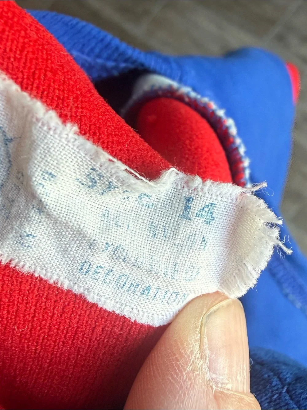 Vintage Girls Red White & Blue Striped One-Piece Leotard or Swimsuit 1970’s